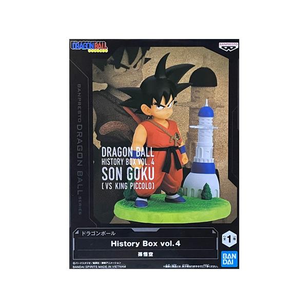 《龙珠》历史盒 第4卷 孙悟空 DRAGON BALL 手办 动漫 角色 奖品 Banpresto 周边商品