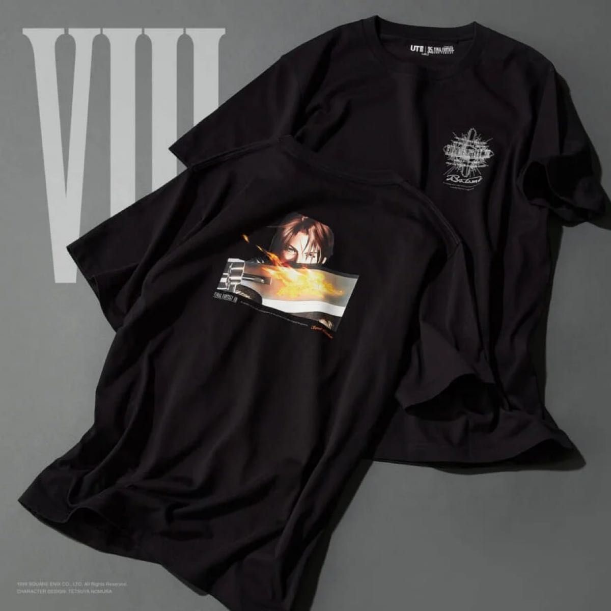 【未开封新品】FINAL FANTASY × UNIQLO最终幻想 × 优衣库FF8 t恤衫M