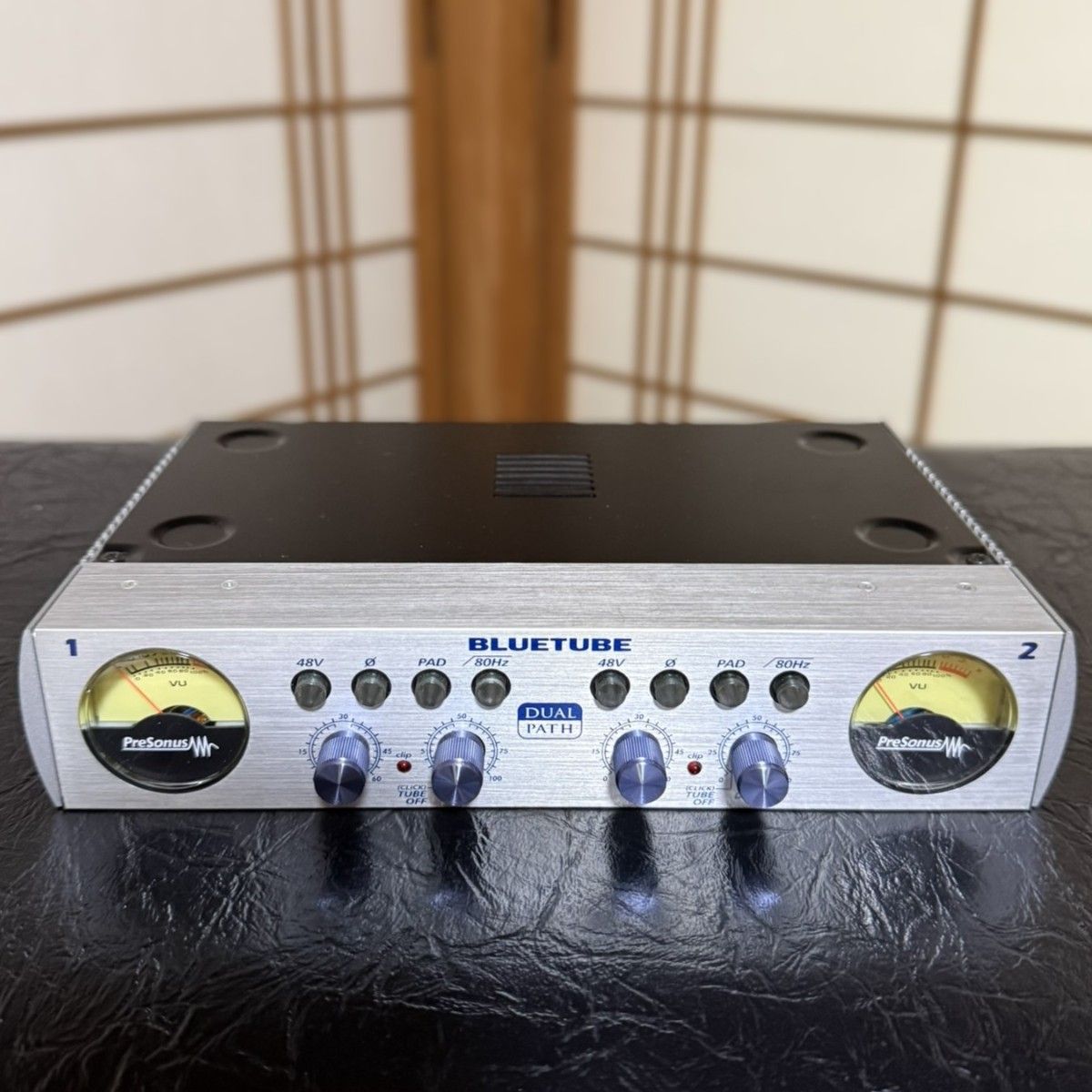 PreSonus BlueTube 双路径2通道电子管麦克风/乐器前置放大器