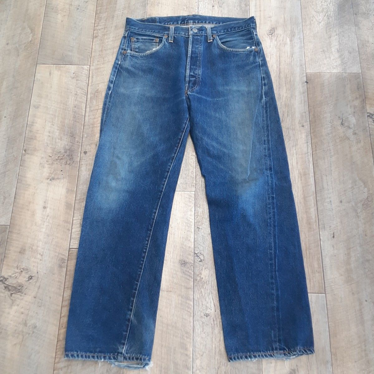 Levi's 501XX 李维斯 巴伦西亚 复刻版 555 501 0003 W34 97年制 美国产 BIG E