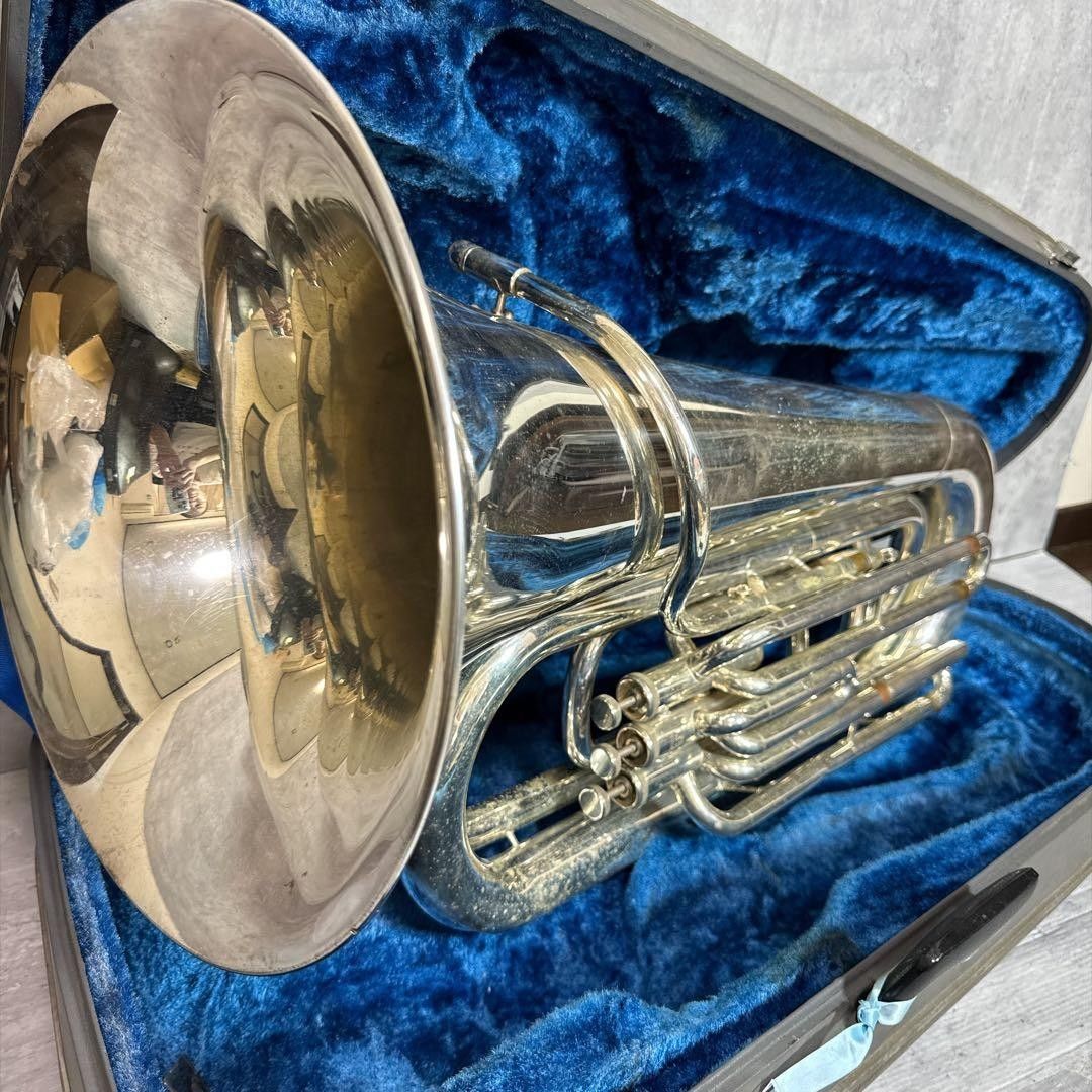 YAMAHA ヤマハ YBB-104 チューバ シルバー 管楽器