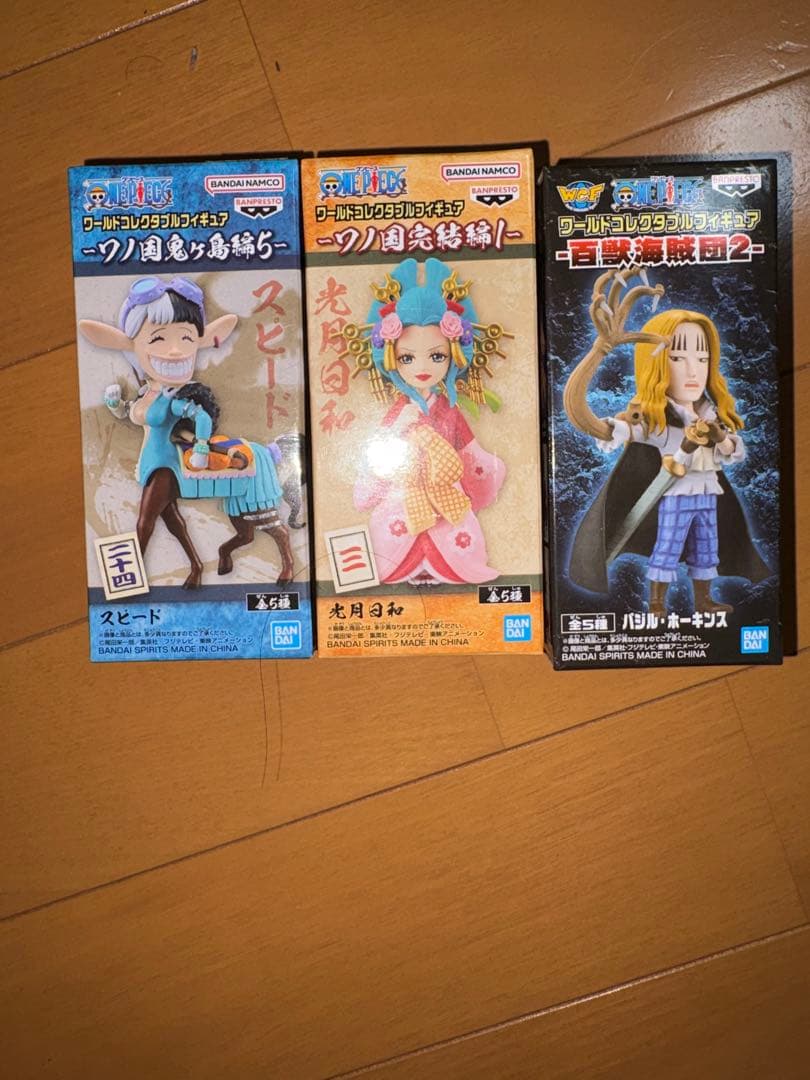 海贼王 World Collectible Figure 三款套装