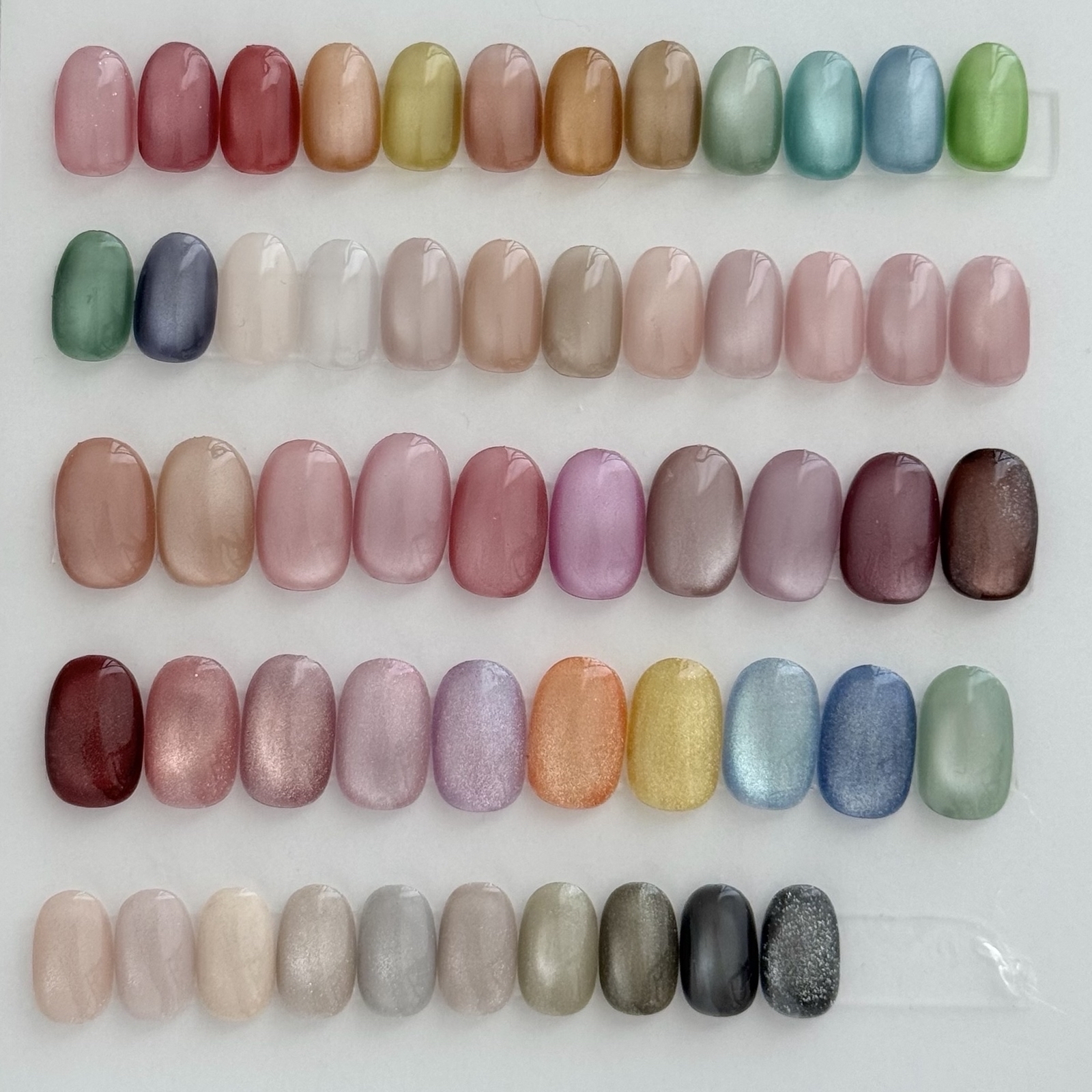 Selectable magnet nail tips | 50+ colors * glossy single color / adult Korean style / graduation ceremony / entrance ceremony / kindergarten graduation / kindergarten entrance / coming-of-age ceremony / simple