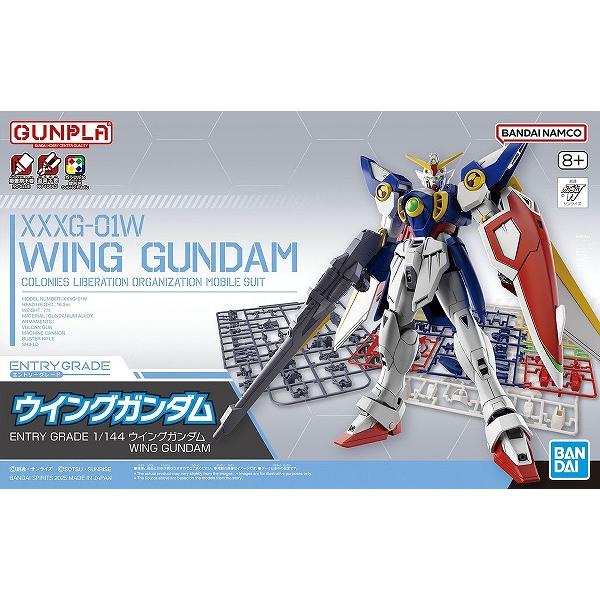 EG 1/144 XXXG-01W ウイングガンダム (新機動戦記ガンダムW) 新品 ガンプラ エントリーグレード プラモデル