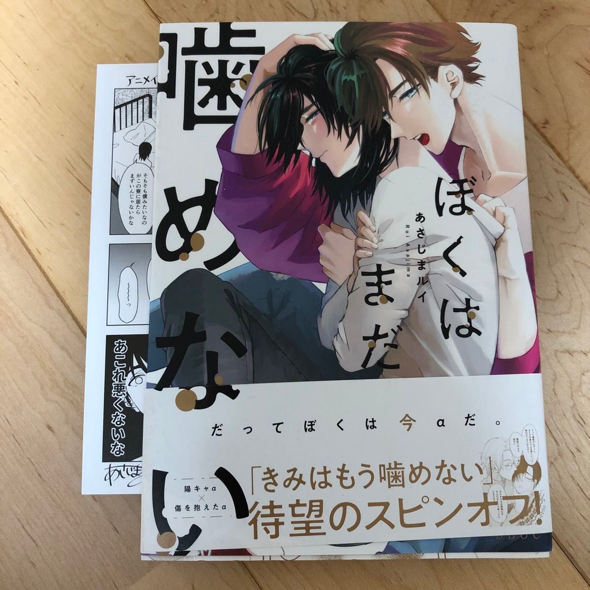 我还不能咬 朝岛路易 BL漫画 欧米伽宇宙 你已经不能咬了 衍生作品 含Animate特典
