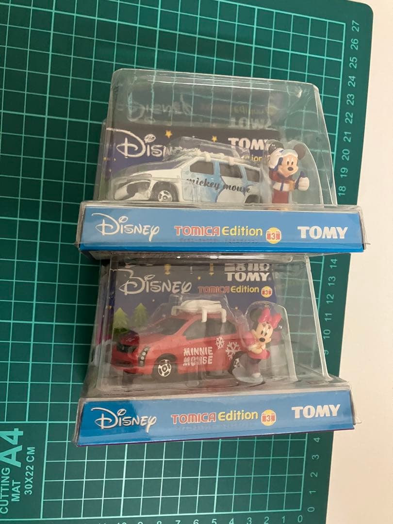 Sealed Vintage Disney Tomica Edition Vol. 3 Two-Car Set