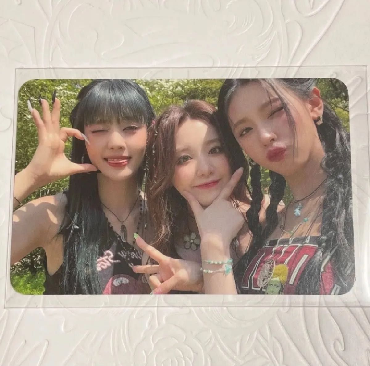 i-dle 我感觉自己很自由-ty 2023 华尔兹 组合卡片 米妮 民妮 舒芭