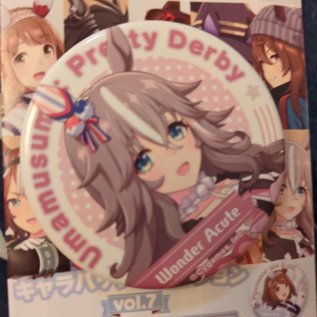 Uma Musume Character Badge Collection Wonder Acute Can Badge