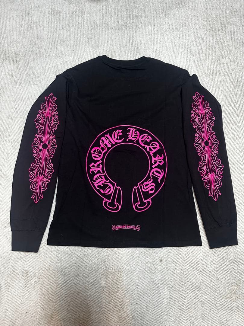 Chrome Hearts 粉色长袖衬衫
