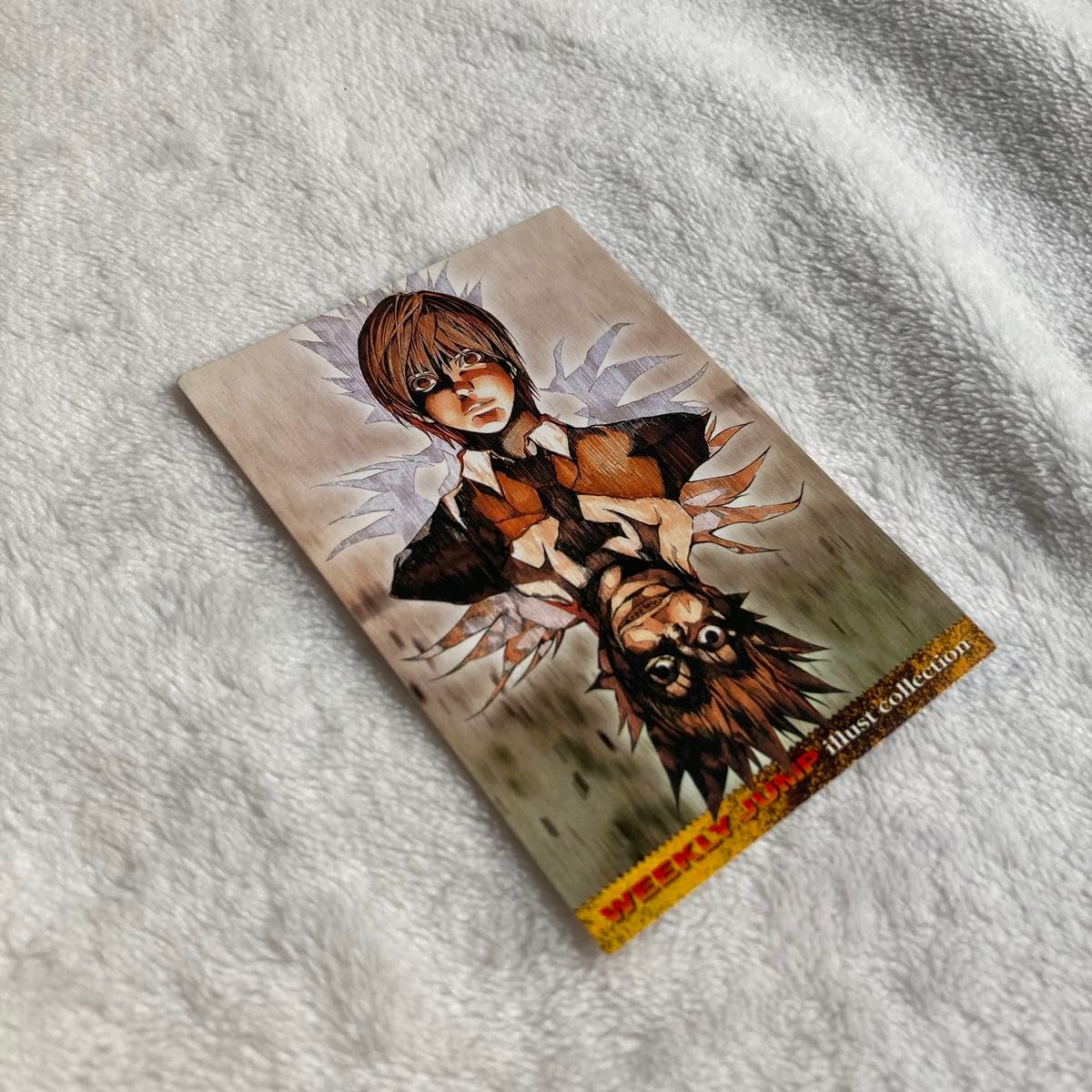 死亡笔记　Jump Festa 2004 年 插画收藏卡 WJ 卡