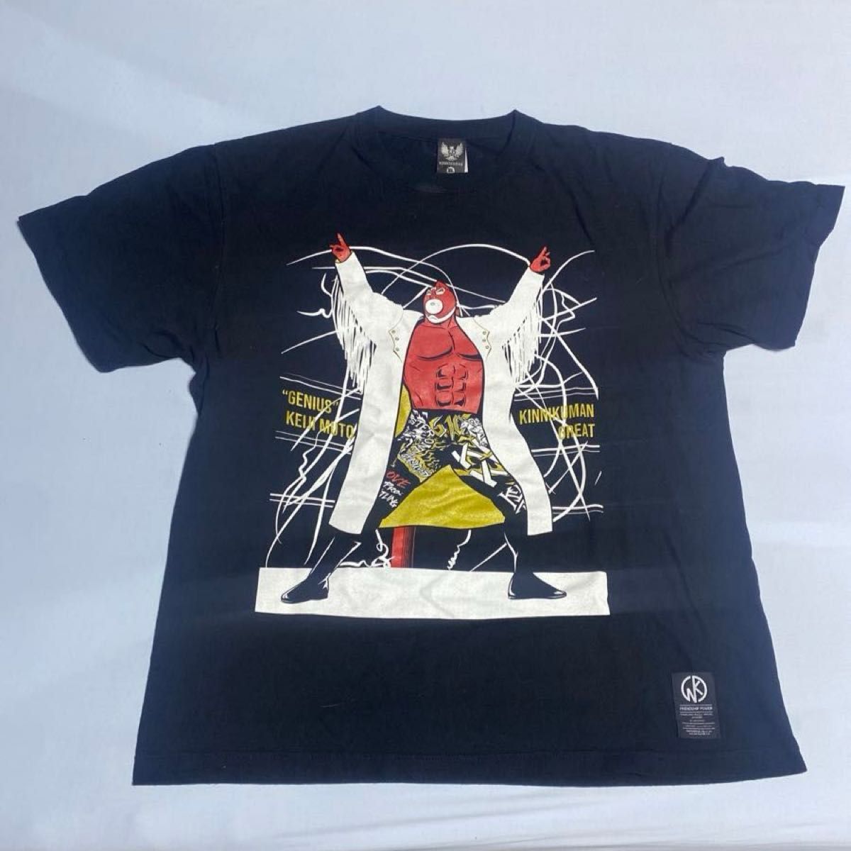 武藤敬司　キン肉マンコラボ　希少Tシャツ　XLサイズ