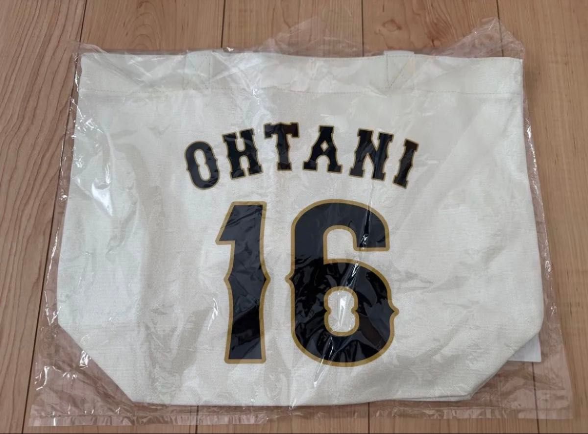 【2026 WBC Limited Edition】Shohei Ohtani Numbered Premium Canvas Tote Bag, Ivory Color, WBC