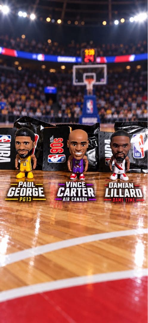 NBA BALLERS 3-Piece Set Carter-George-Lillard