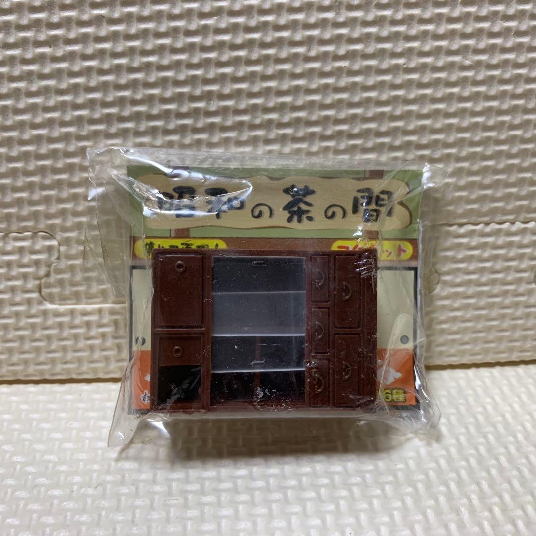Non-sale Showa Era Tea Room Tea Chest Magnet Miniature