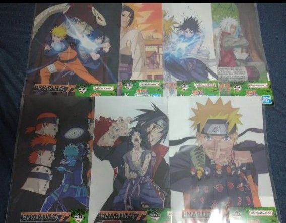 【80尺寸发货】一番赏 NARUTO 火影忍者疾风传 轮回的叹息与和平的桥梁 K奖 视觉板全7种全套