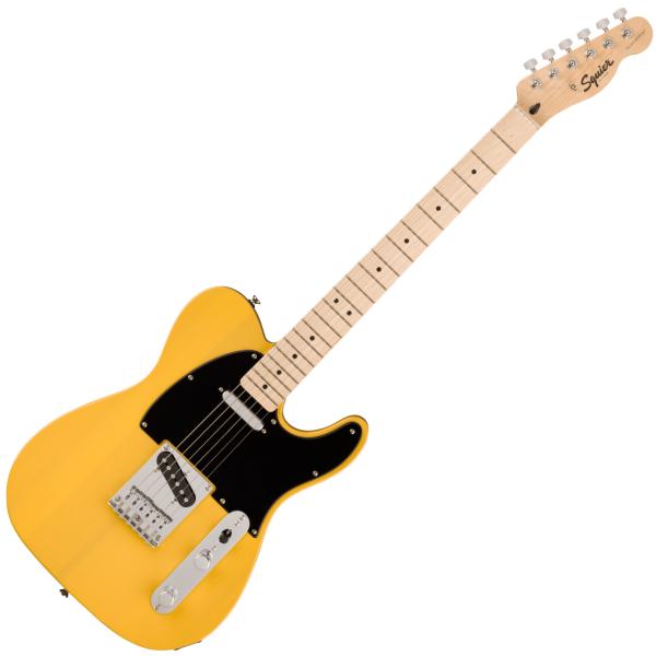 SQUIER(スクワイヤー) Squier Sonic Telecaster Butterscotch Blonde テレキャスター BTB 初心者 入門に おすすめ エレキギター 【 ハロウィン特価 】