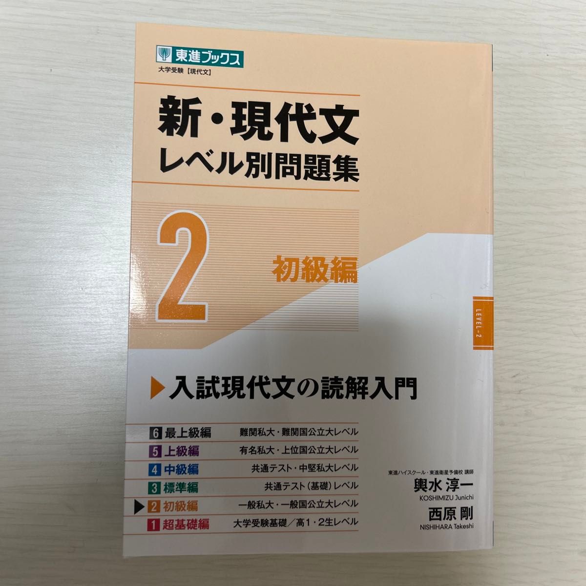 新·现代文分级题集 第2册 初级篇 东进图书 大学入学考试