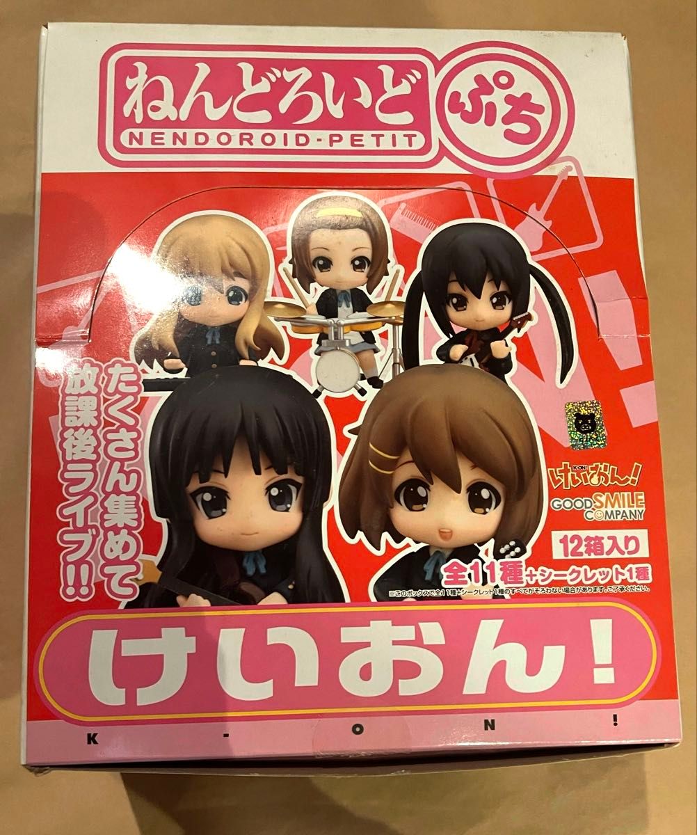 轻音少女!黏土人小号1盒人偶全套