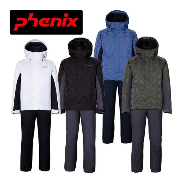 凤凰 Phenix 男士滑雪服 上下套装 凤凰迷彩提花两件套 PSM232P40 男款滑雪服 两件式 滑雪用品 防水