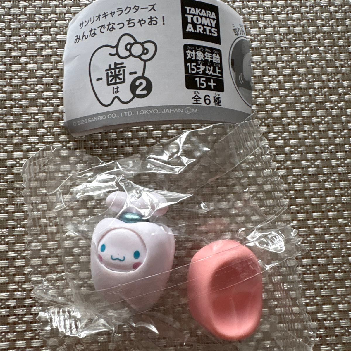 Sanrio Characters Minna de Nachao! Ha 2 Cinnamoroll Figure