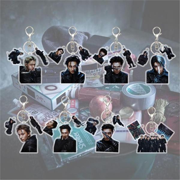 2番目半額 Enhypenグッズ キーリング エンハイプン THE SIN:VANISH アクリル キーホルダー グッズ キーチェーン アクセサリー 携帯 鍵 小物 飾り NIKI SUNOO