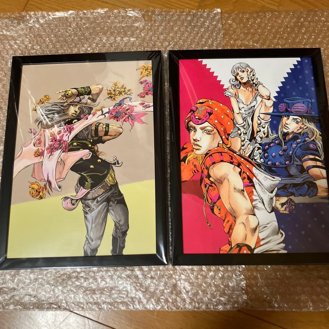 Jojo的奇妙冒险带额的海报SBR陀螺仪白红蓝2枚套装