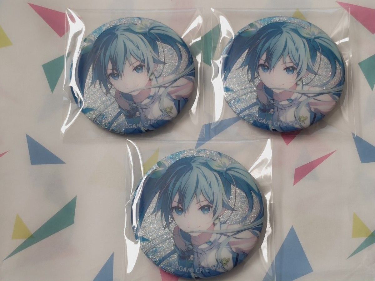初音未来50A gritter罐徽章3个套装gritter罐未来