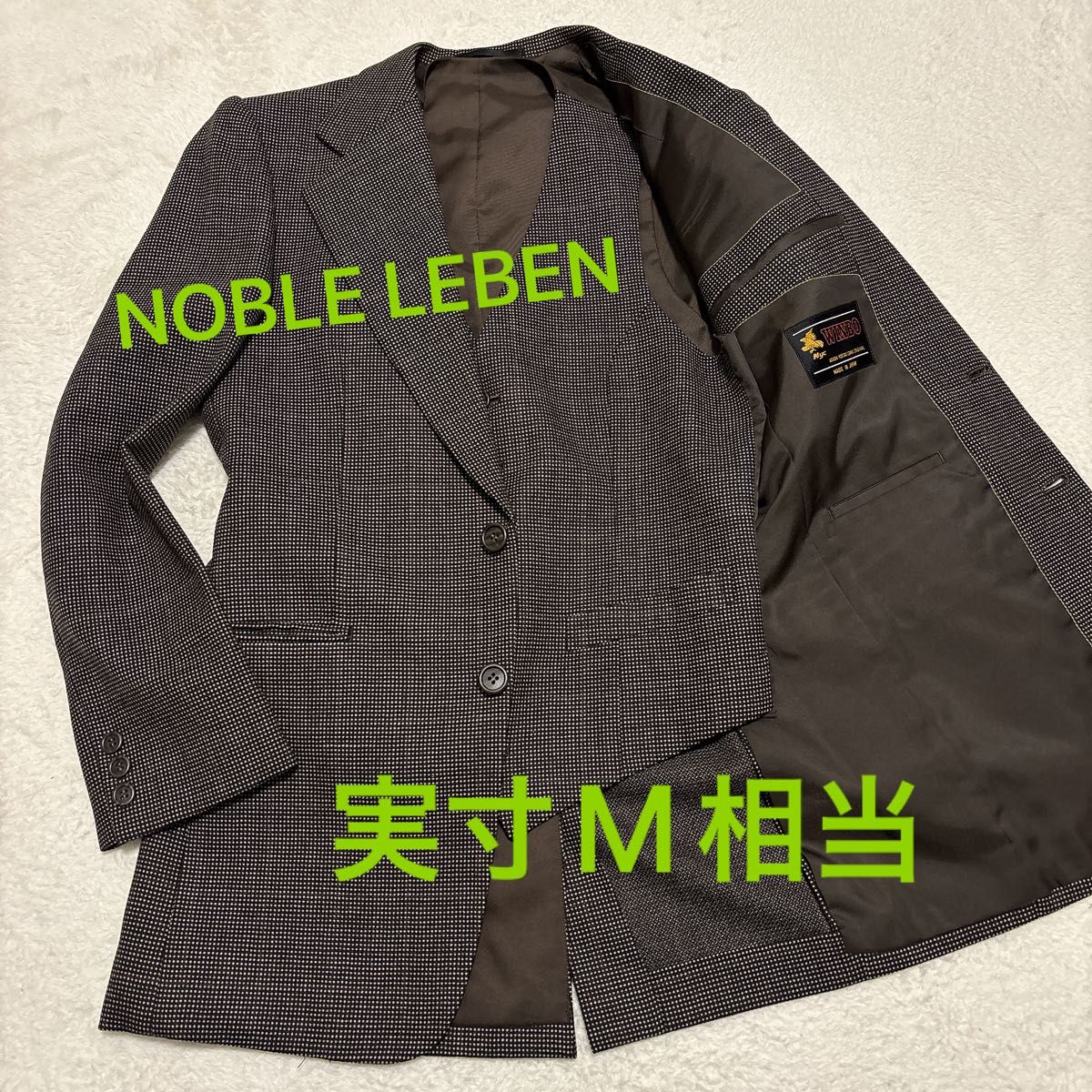 NOBLE LEBEN诺布尔莱文男士西装大尺寸西装套装