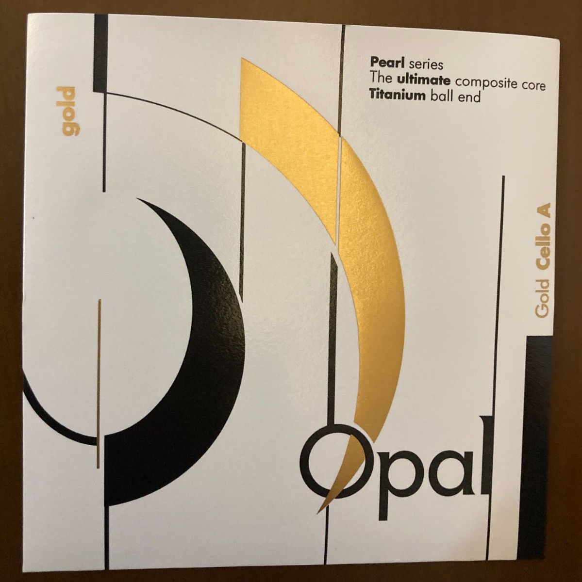 単線】For-Tune Opal Gold チェロ弦 1A弦◆ オパールゴールド A線(1st) ◆ ばら売り 【送料無料!】