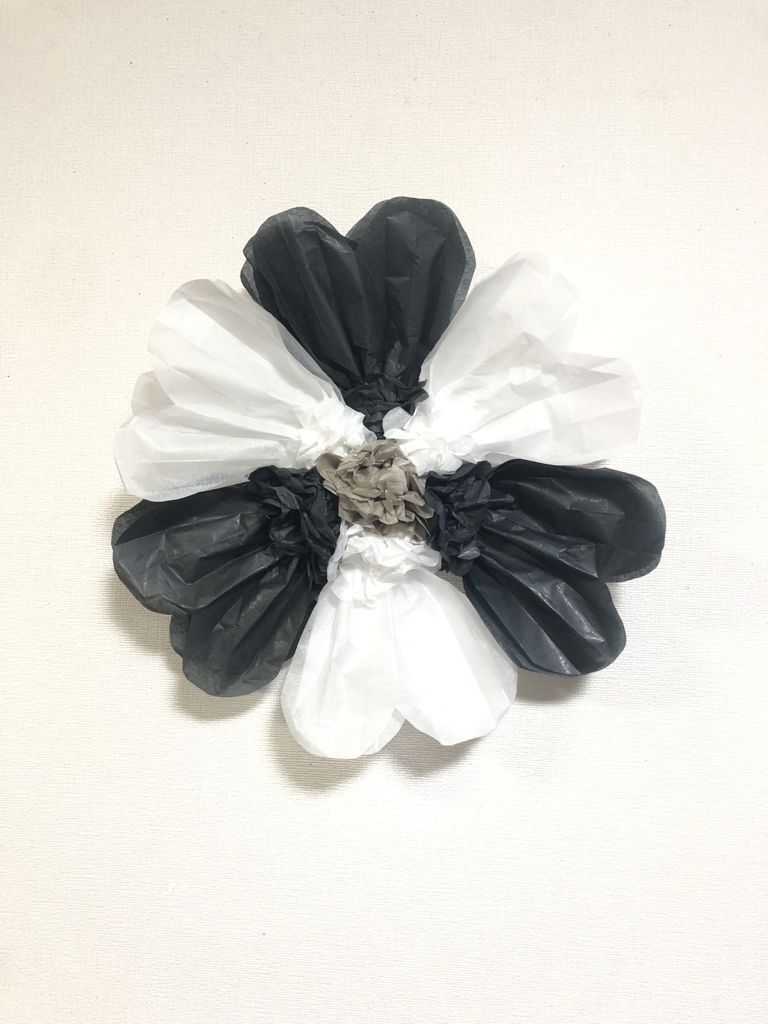 巨型纸花制作套件1个万圣节2