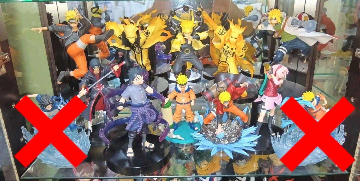 NARUTO -火影忍者 - 手办模型 打包出售 全套10个套装