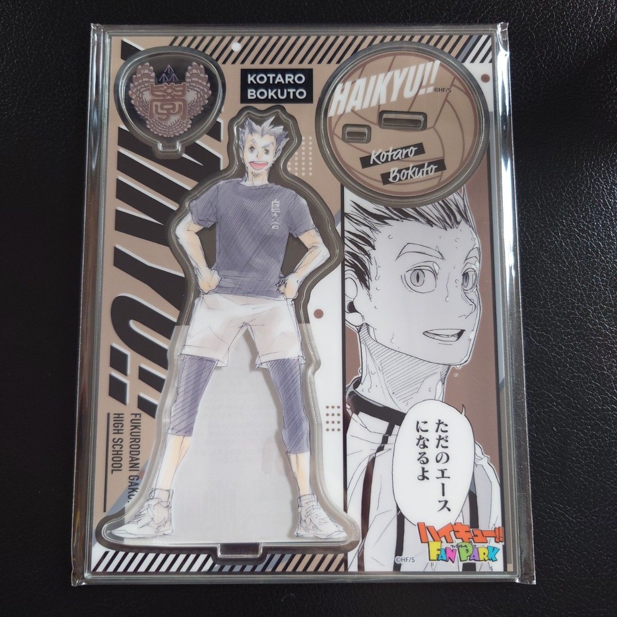 Haikyuu!! Character Panel Corps!! Acrylic Stand Kotaro Bokuto Fan Park Acrylic Figure Original Illustration Haruichi Furudate