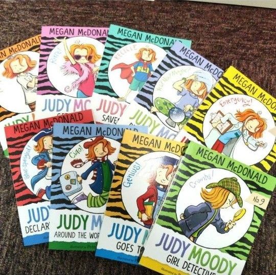 JUDY MOODY系列 1-9卷套装 英文原版书