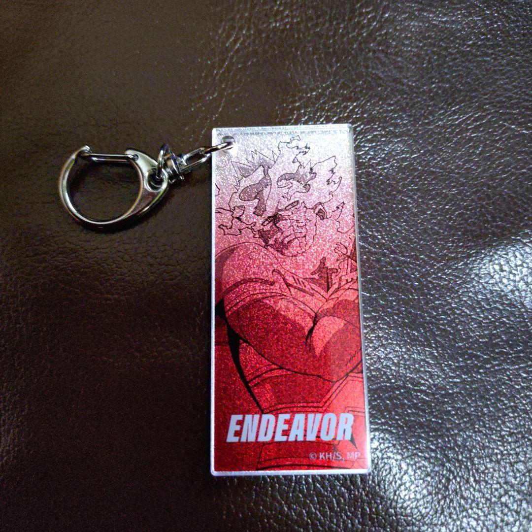 My Hero Academia Glitter Acrylic Keychain Endeavor Tokyu Shibuya
