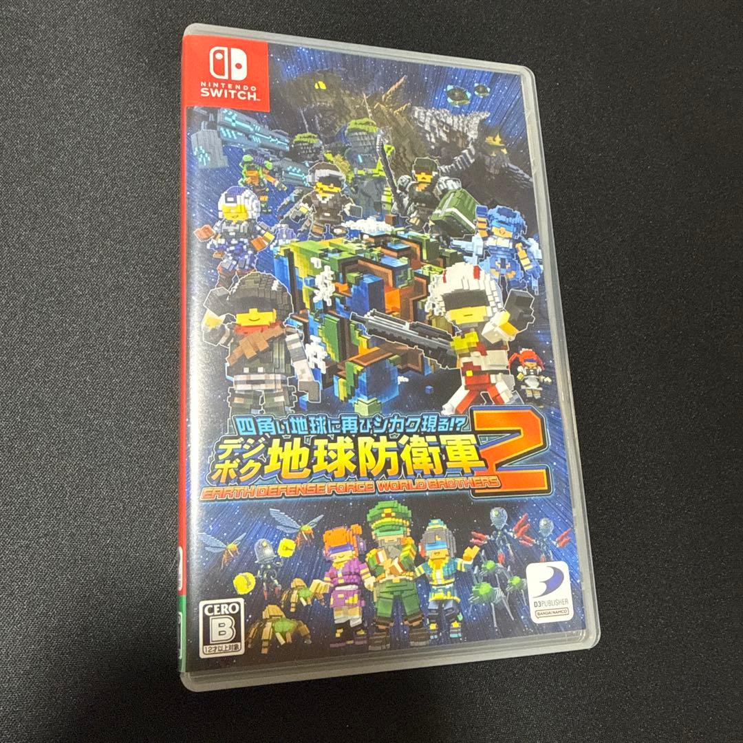 已确认Switch数码地球防卫军2软件盒动作