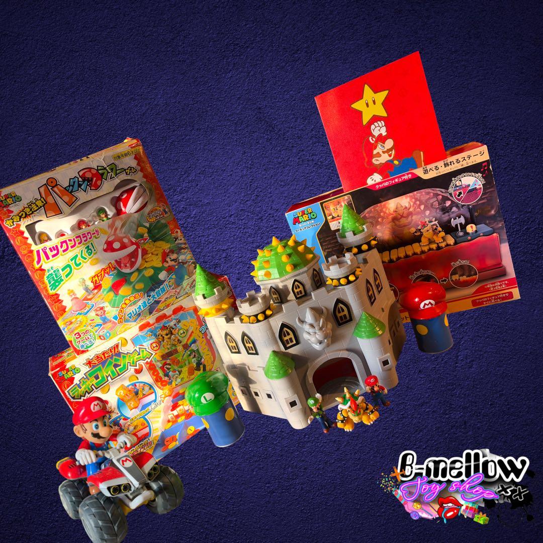 Super Mario DX Playset VS Bowser with Lots of Bonus Items