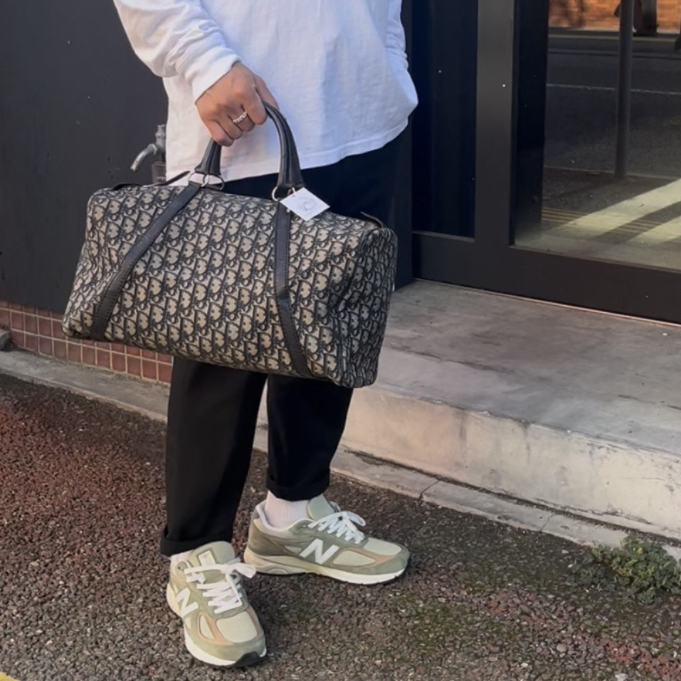 SALE 1470 VINTAGE【ChristianDior】从平时使用到旅行的CD多伦多波士顿手提包克里斯蒂安迪奥Trotter Hand Bag VINTAGE