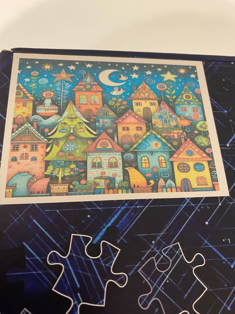未使用品　梦之可爱街景　拼图 1000片