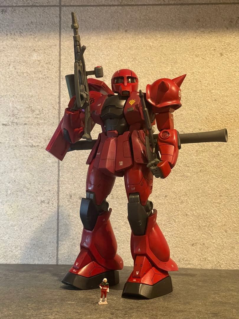 MG Zaku I Char's Custom Fully Painted