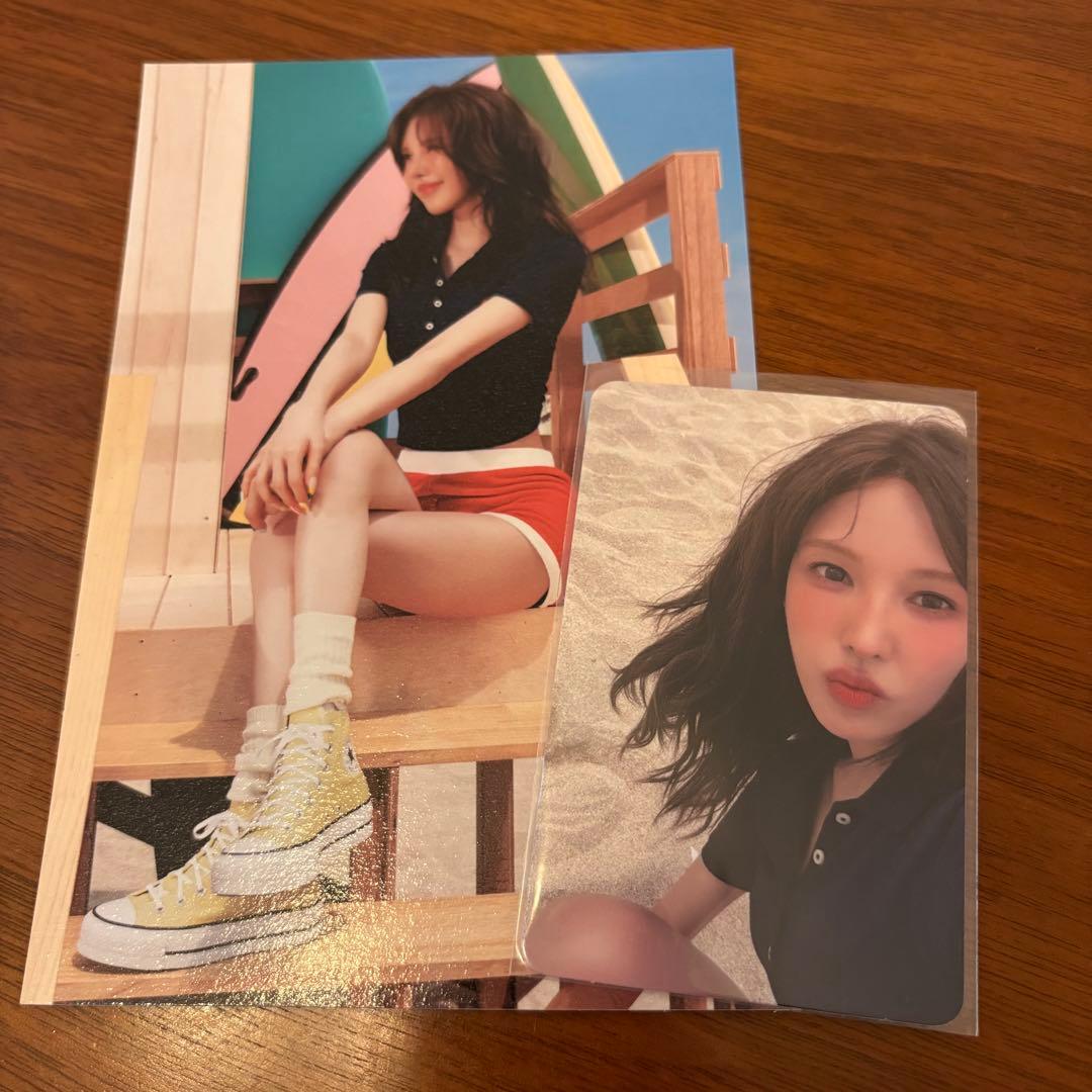 redvelvet 温迪 小卡 明信片