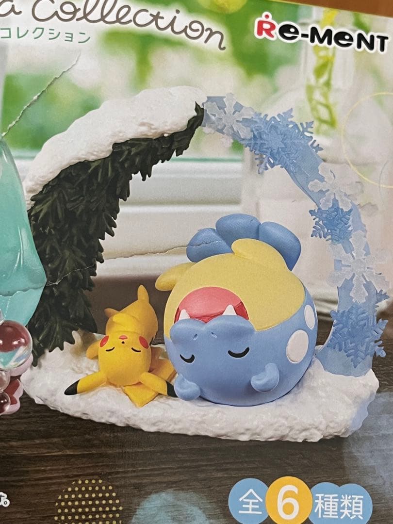 Pokémon Circulaire Diorama Collection: Weddell Seal, Pikachu, Leavanny