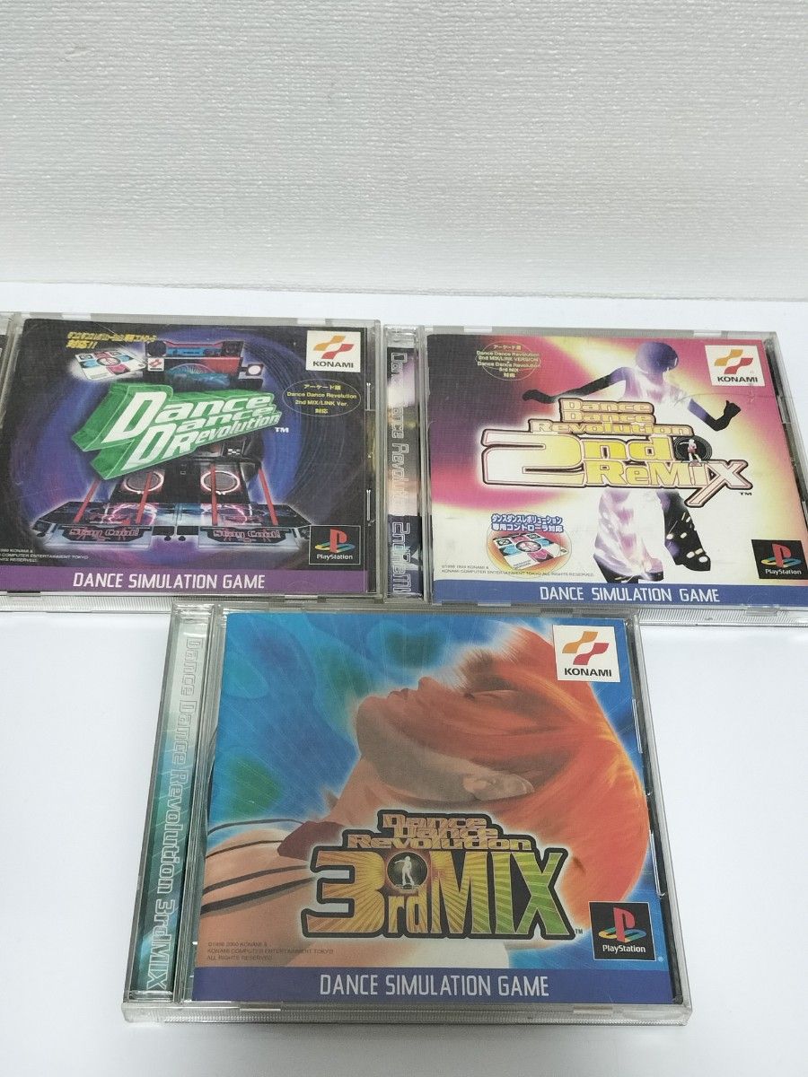 PS软件 Dance Dance Revolution 1st 2ndReMIX 3rdMIX 三件套