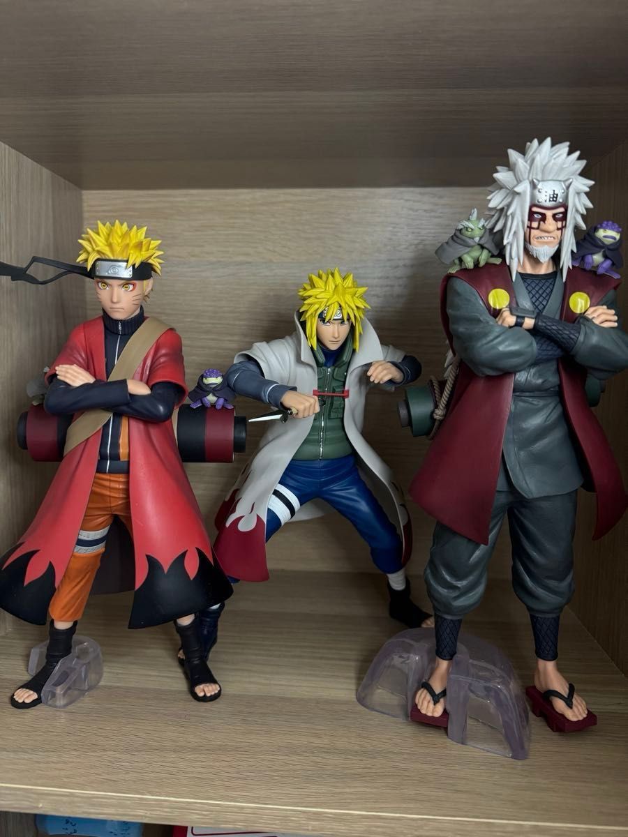 NARUTO 一番赏 鸣人仙人模式 自来也仙人模式 Grandista 波风水门