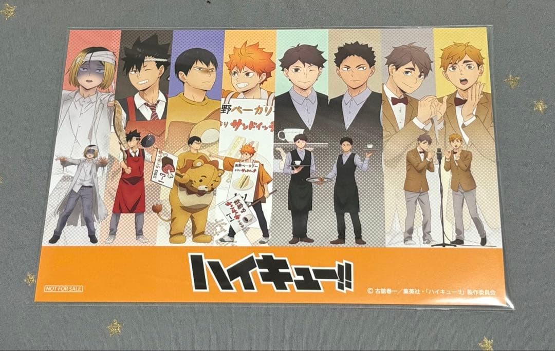Haikyu!! Exciting Cultural Festival Bonus Postcards Set
