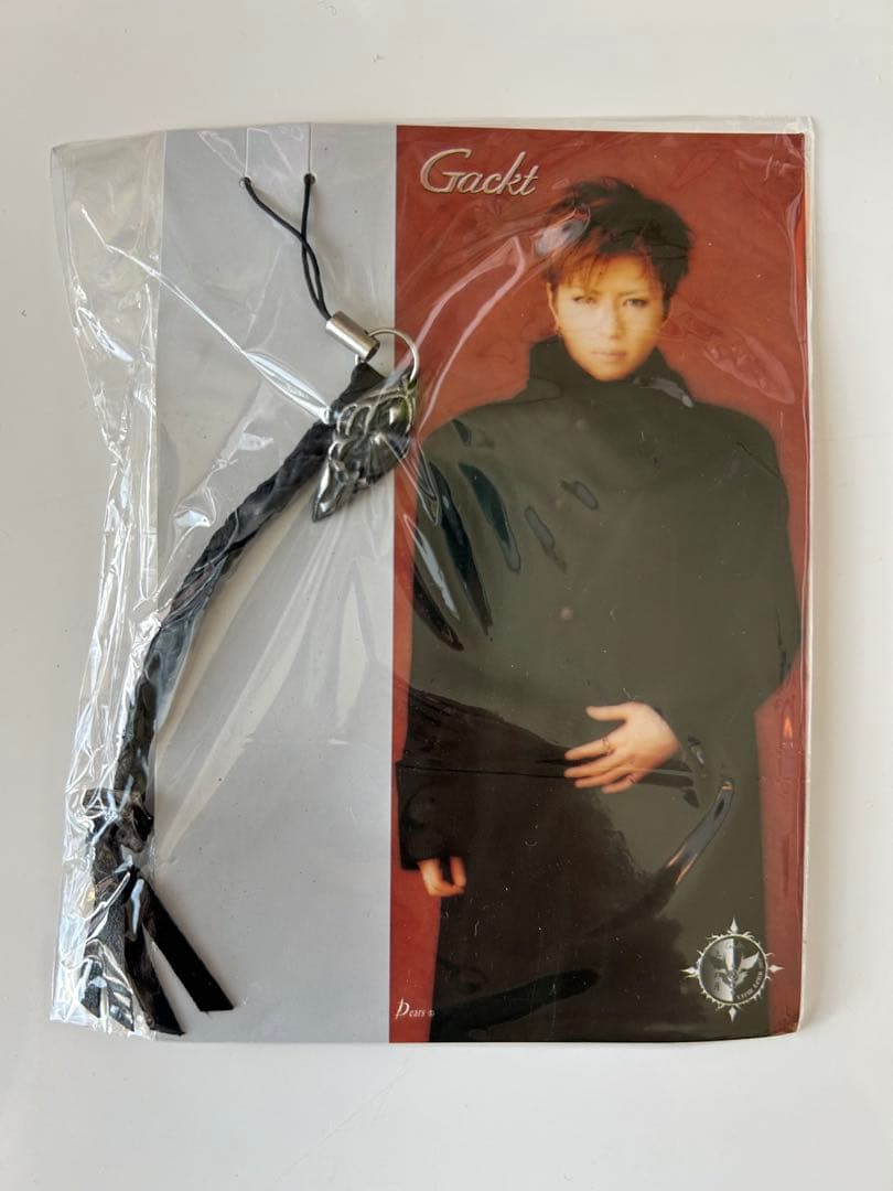 GACKT DEARS 皮革银色表带配件 粉丝俱乐部限定