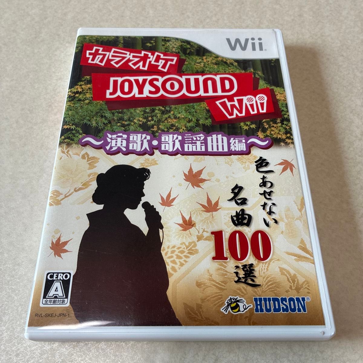 【Wii】 卡拉OK JOYSOUND Wii 演歌·歌谣曲篇 软件单体