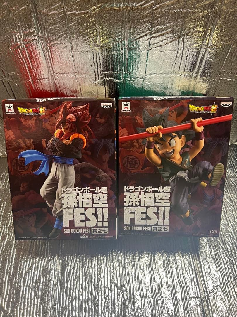 龙珠超 孙悟空 FES !! 第六弹 手办 2种套装