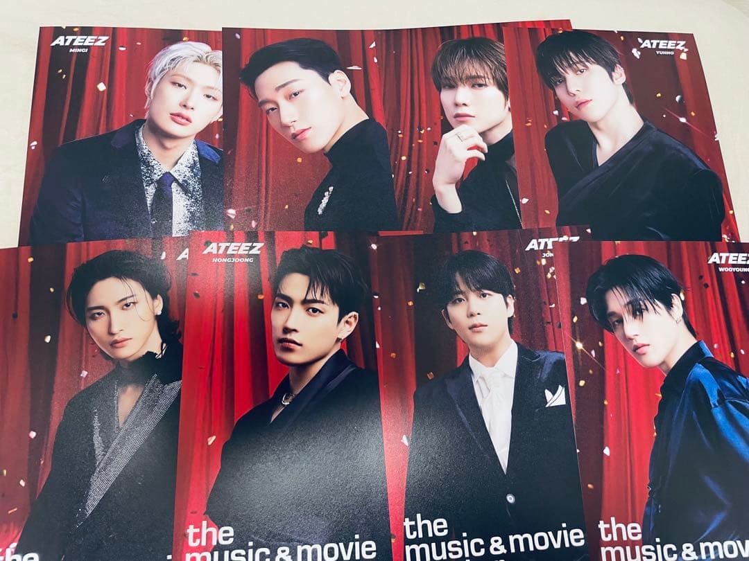 8张ATEEZ birthday HMV油炸锅
