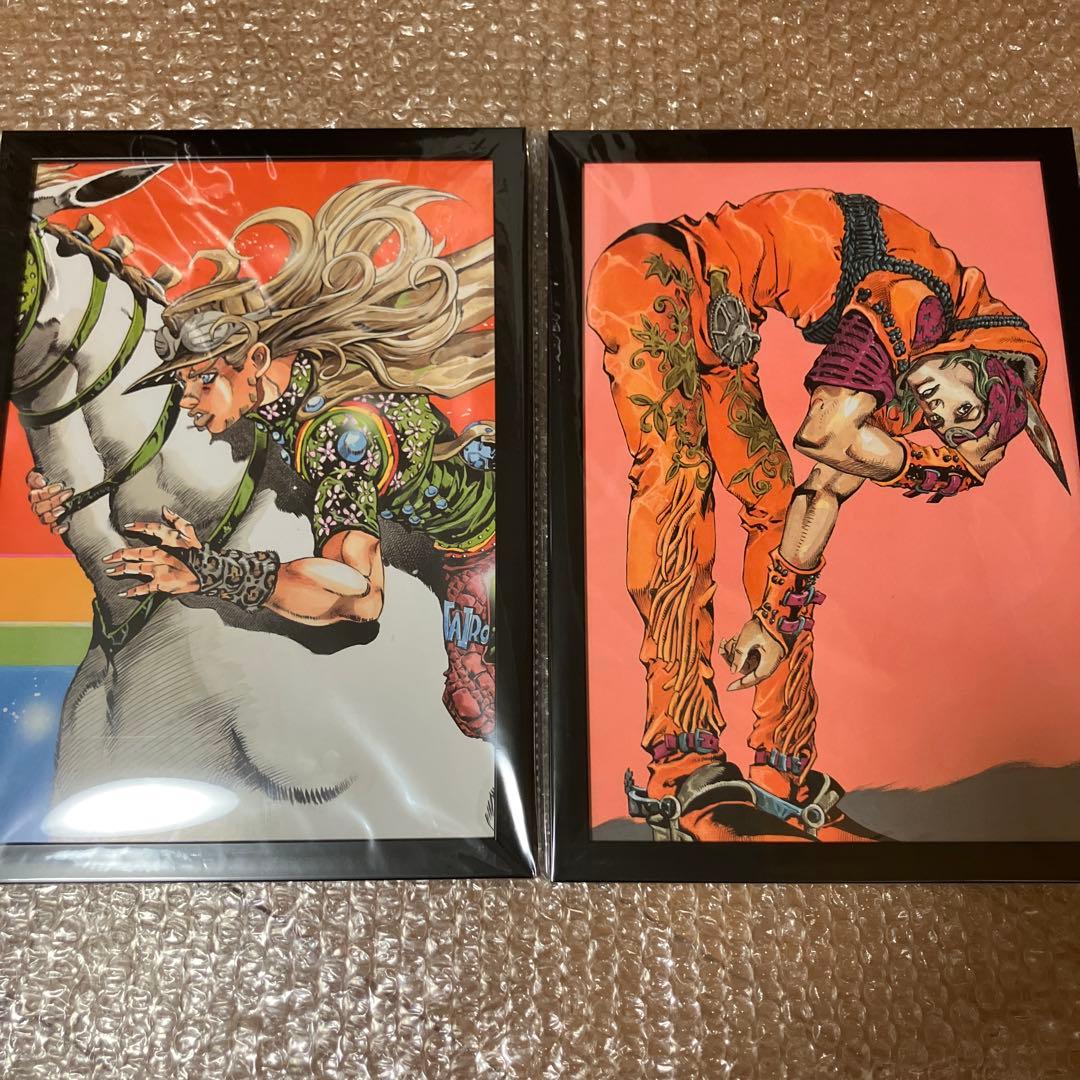 Jojo的奇妙冒险带额的海报瓦尔基里陀螺仪2枚套装