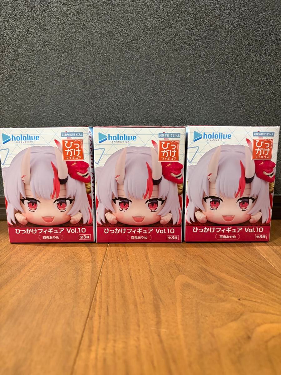 Hololive 扭蛋手办 Vol.10 百鬼绫目 3个套装